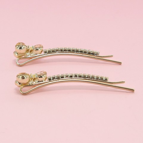 Crystal Butterfly Bobby Pin (2-Pack)