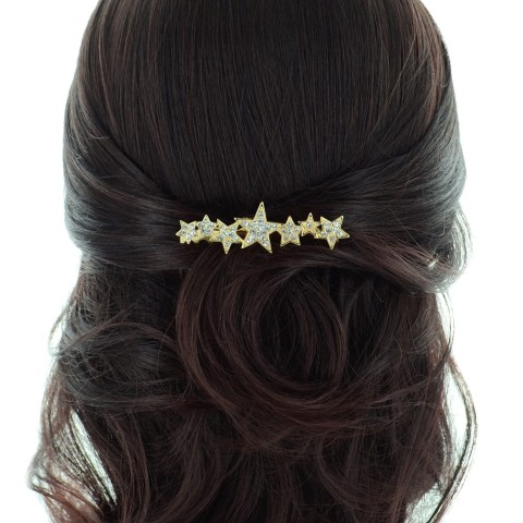 Crystal Star Hair Comb