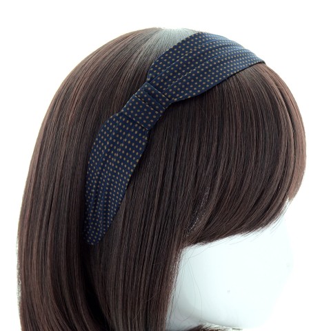 Polka Dot Bow Headband