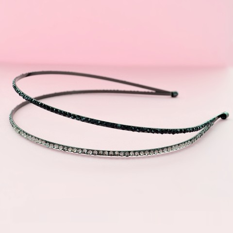 Skinny Crystal Double-strand Headband