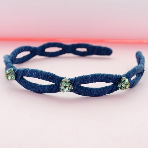 Swarovski Crystal Twisted Headband