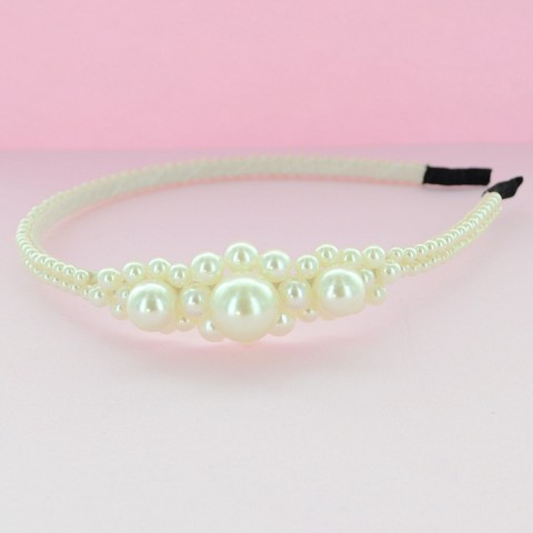 Handcraft Faux Pearl Headband