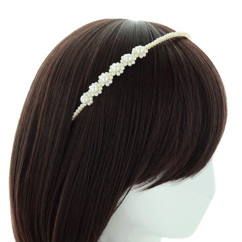 Handcraft Faux Pearl Headband