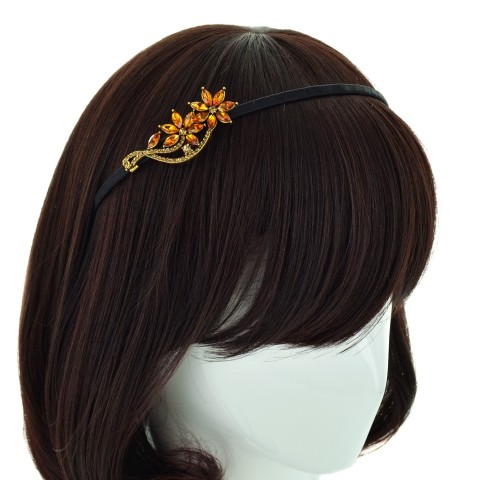 Crystal Flower Headband