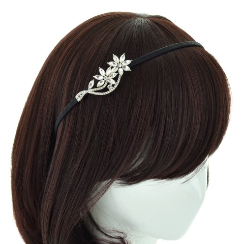 Crystal Flower Headband