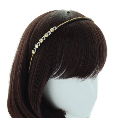 Crystal-Embellished Headband