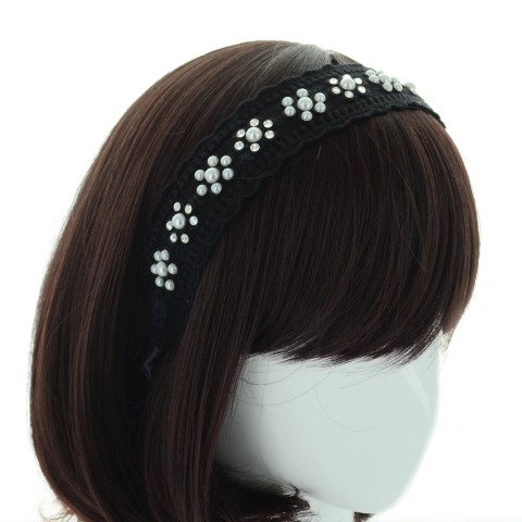 Crystal Deco Lace Headband