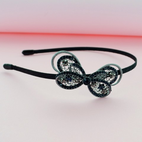 Crystal Butterfly Headband