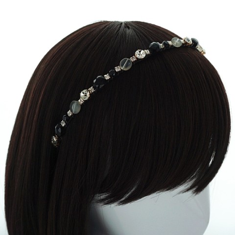 Elegant Handmade Crystal Headband