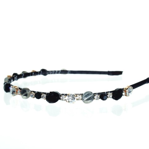 Elegant Handmade Crystal Headband