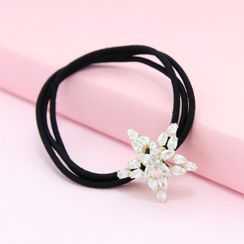 Australian Crystal-Embellished Star Hair Tie