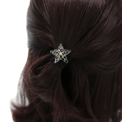 Australian Crystal-Embellished Star Hair Tie