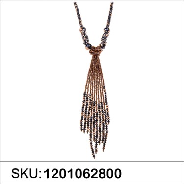 Crystal Tassel Necklace