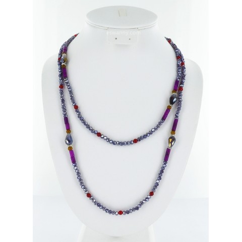 Necklace Purple