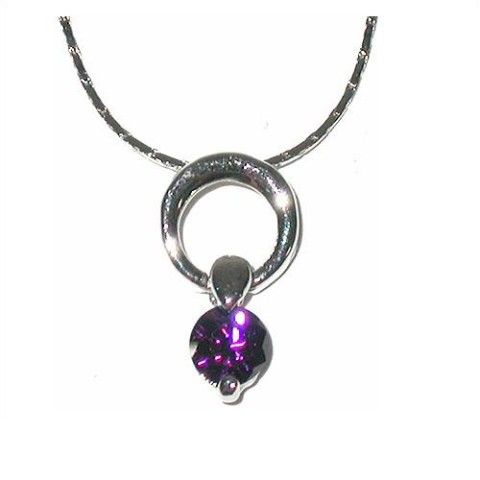 Necklace Purple