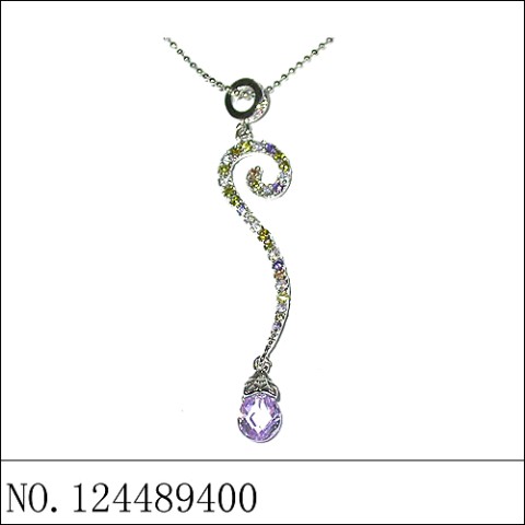 Necklace Purple