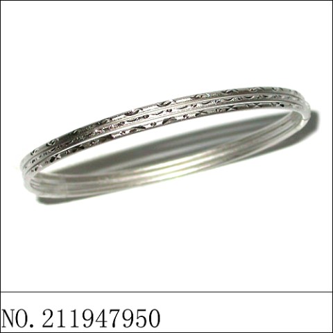 Bangle White Gold