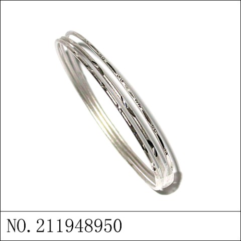 Bangle White Gold