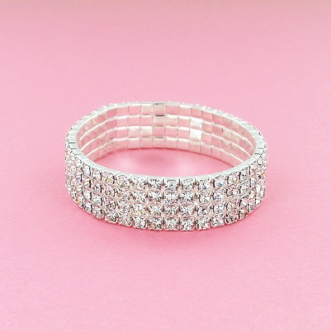 Sparkling Crystal Stretch  Bracelets