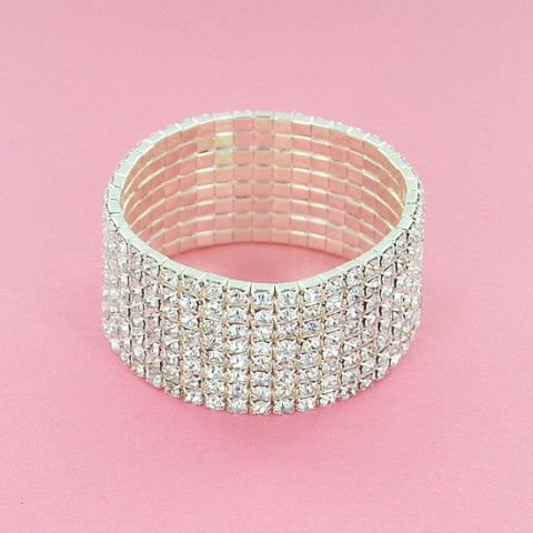 Sparkling Crystal Stretch  Bracelets