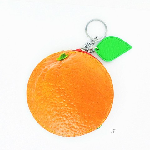 Fruit Collection Orange Change Purse