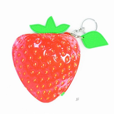 Fruit Collection Strawberry Change Purse