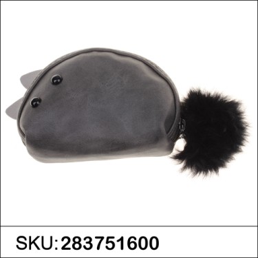 Mini Wallet Rabbit Fur Coin Purse Bag Charm