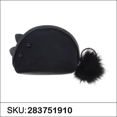 Mini Wallet Rabbit Fur Coin Purse Bag Charm