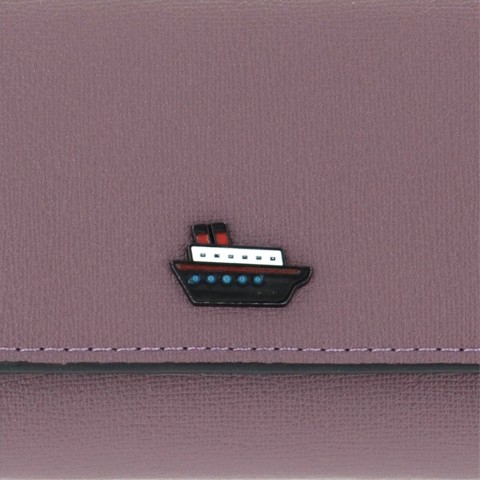 Little Boat Vegan Lether Textured Wallet