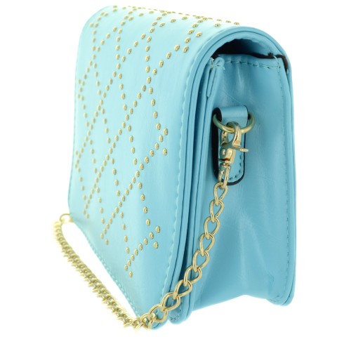 Faux Lether Studded Mini Crossbody Bag