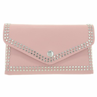 Studded Faux Leather Belt Bag