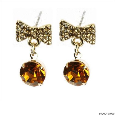 Earrings Brown