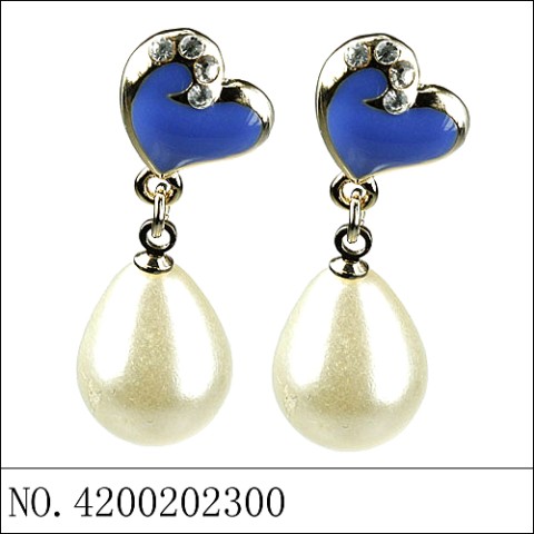 Earrings Blue