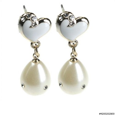 Earrings White