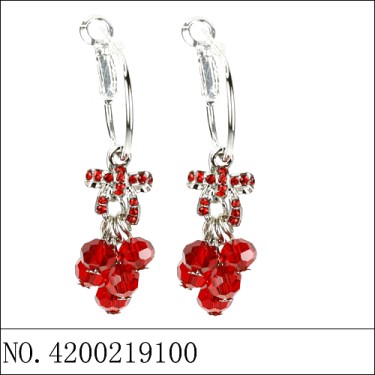 Earrings Red