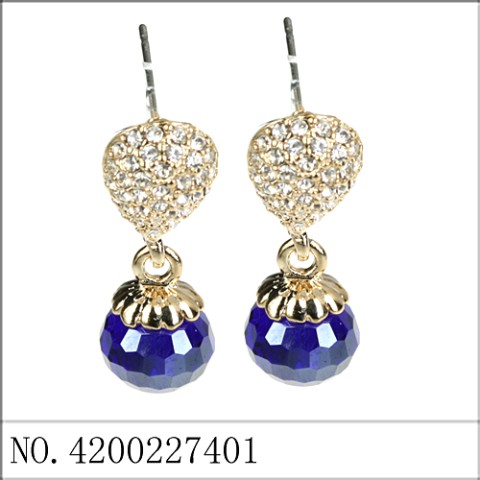 Earrings Purple