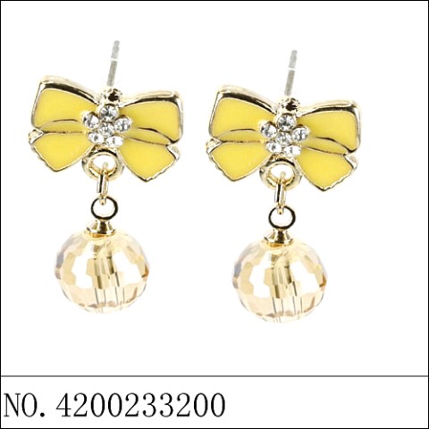 Earrings Yellow