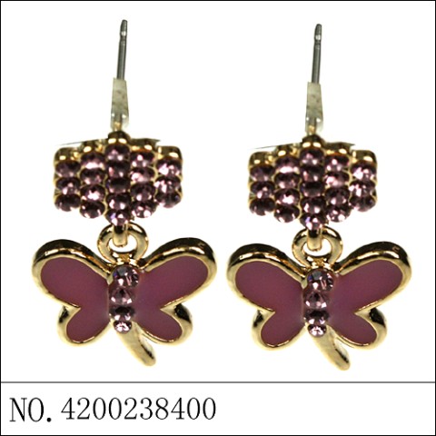 Earrings Purple