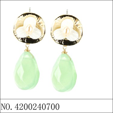 Earrings Green