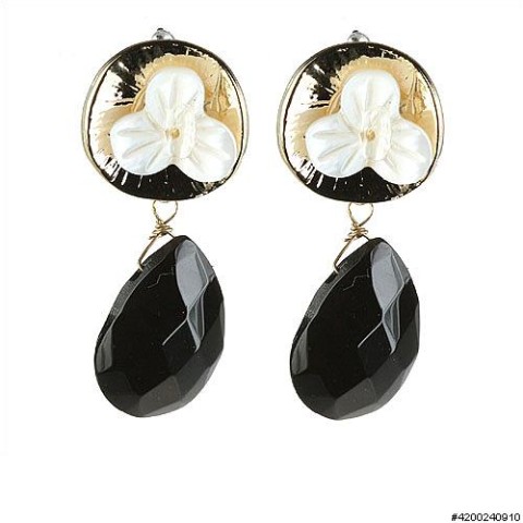 Earrings Black