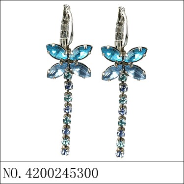 Earrings Blue