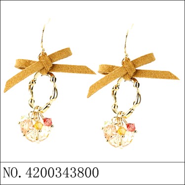 Earrings Brown