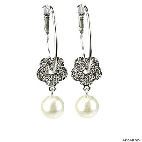 Earrings White