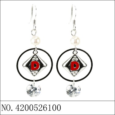 Earrings Red