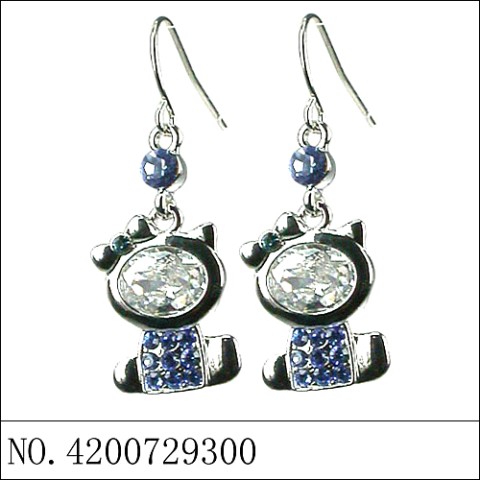 Earrings Blue