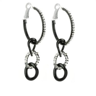 Earrings Black