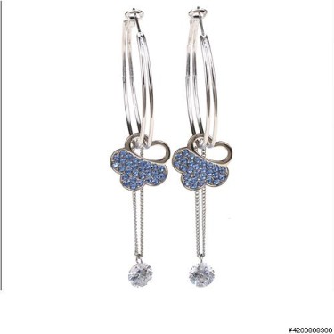 Earrings Blue