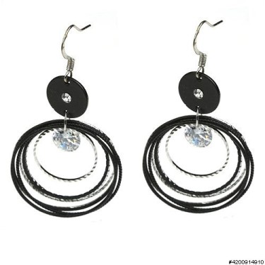 Earrings Black