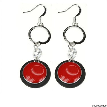 Earrings Red