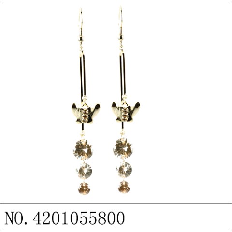 Earrings Brown